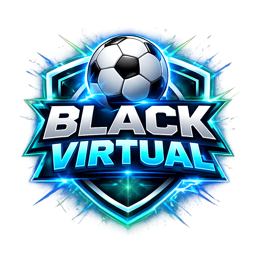 Black Virtual Logo